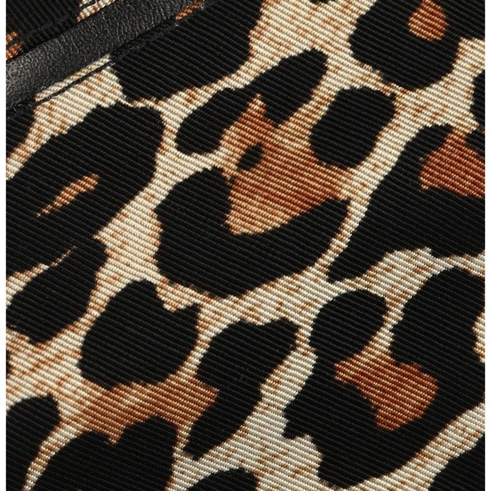 NICHOLAS KIRKWOOD TEXTILE AND LEATHER LEOPARD 🐆 PRINT ANKLE BOOTS SIZE 8 1/2 - Picture 5 of 8